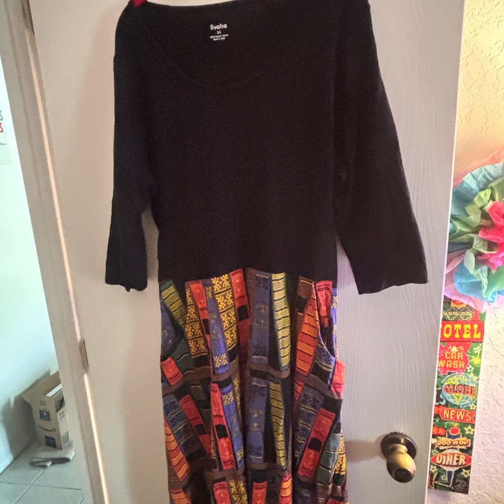 Size 14 Svaha Book/Library Themed Dress
